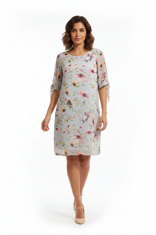 Ashley Fogel Summer floral dress, size 12