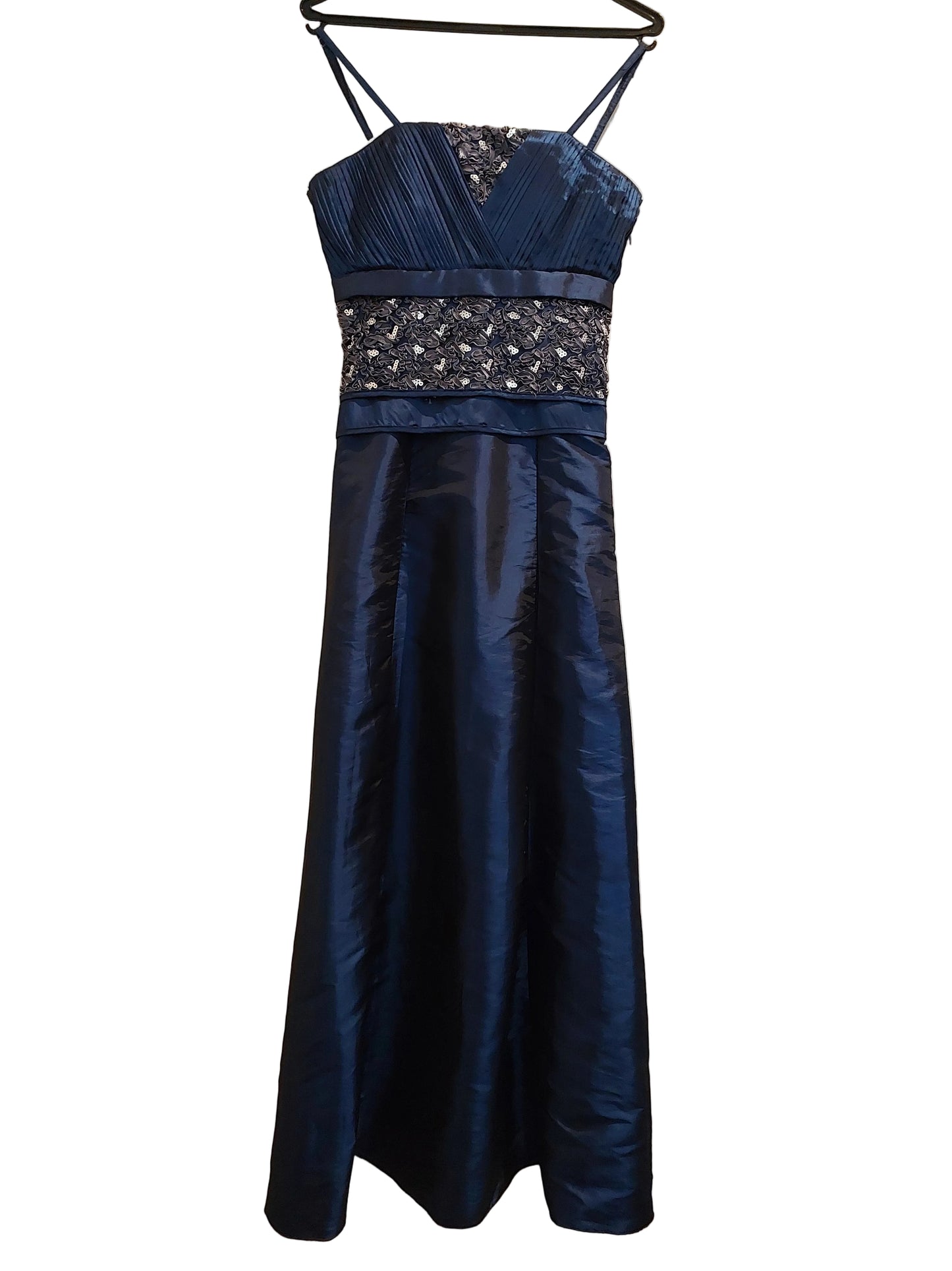 Navy formal dress/ball dress, size 8