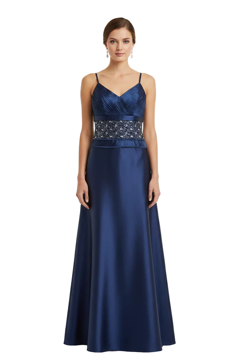 Navy formal dress/ball dress, size 8