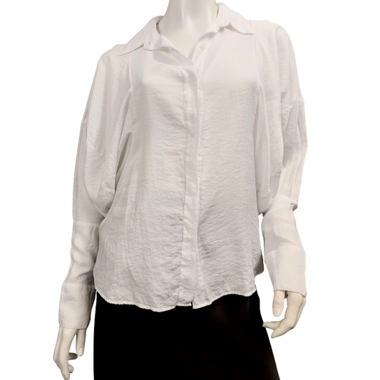 Cooper white blouse top, size M, 12-14