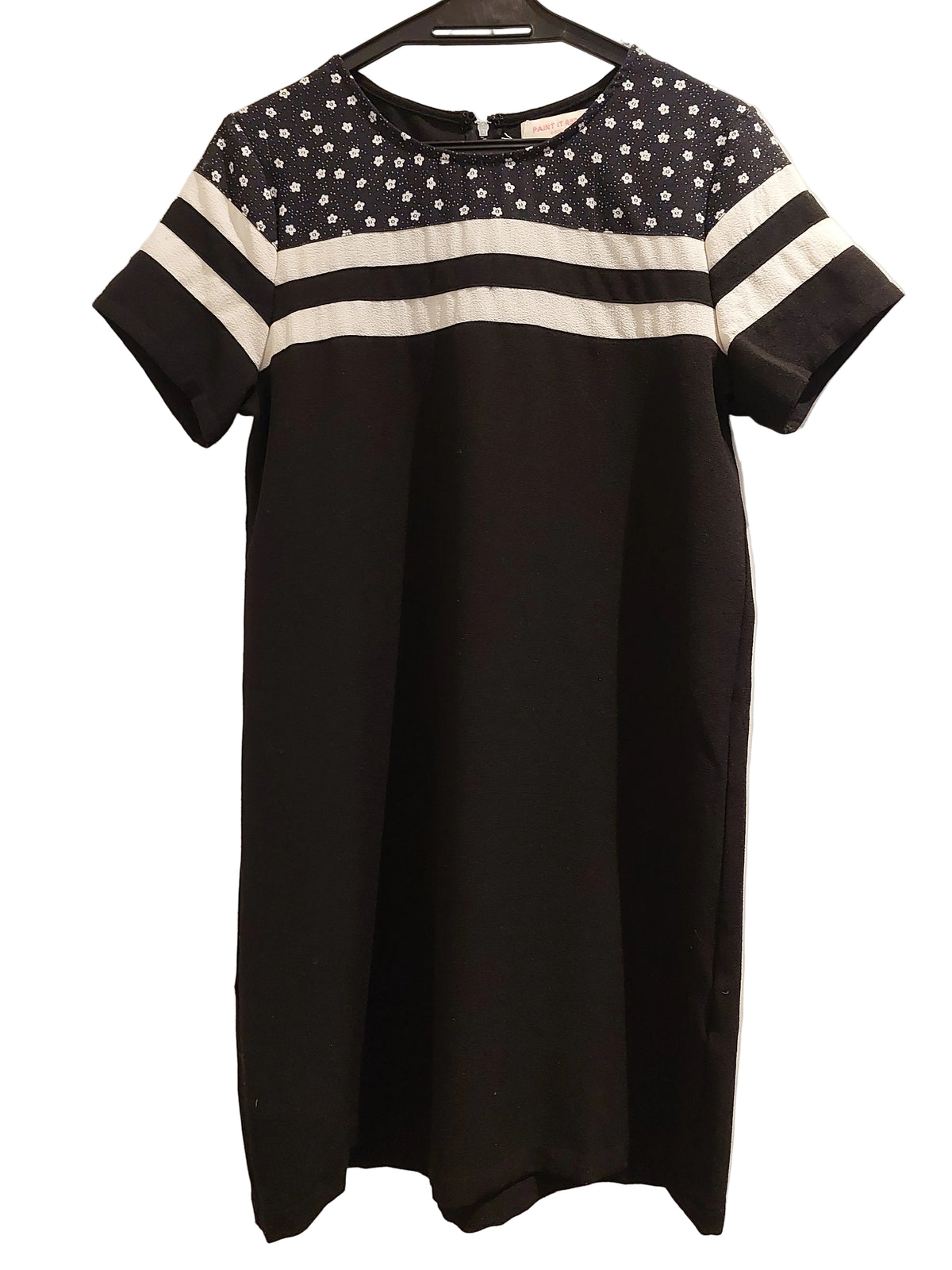 Paint It Red navy / black/ ivory mini dress size 8