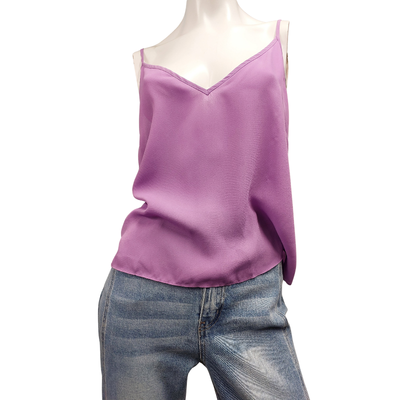 Country Road lilac wrap top & camisole,size 14