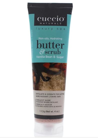 CUCCIO NATURALE BUTTER AND SCRUB 120ML - VANILLA BEAN & SUGAR