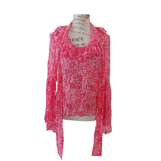 COOP I pink I Love You  top, size S/10