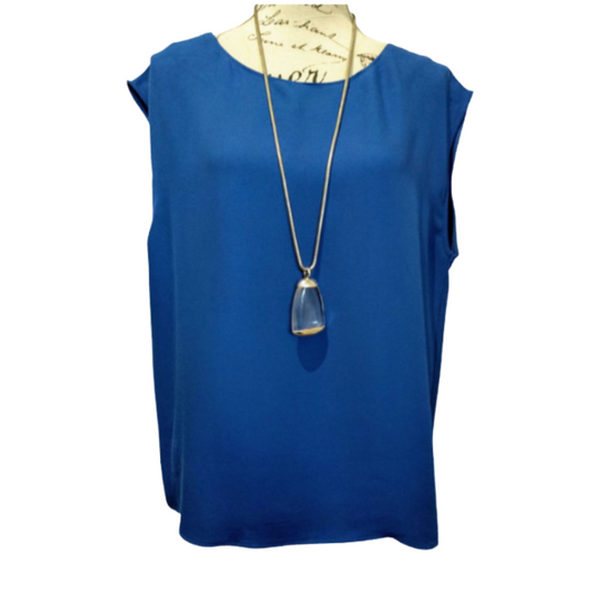 Ann Taylor blue top size 16-18