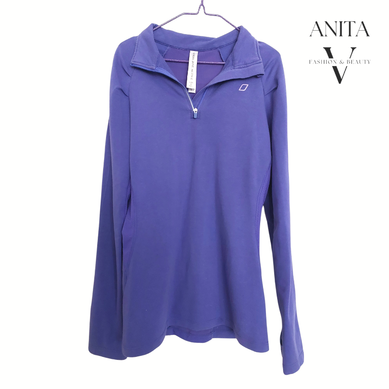 Lorna Jane Spring purple sports top, size 10