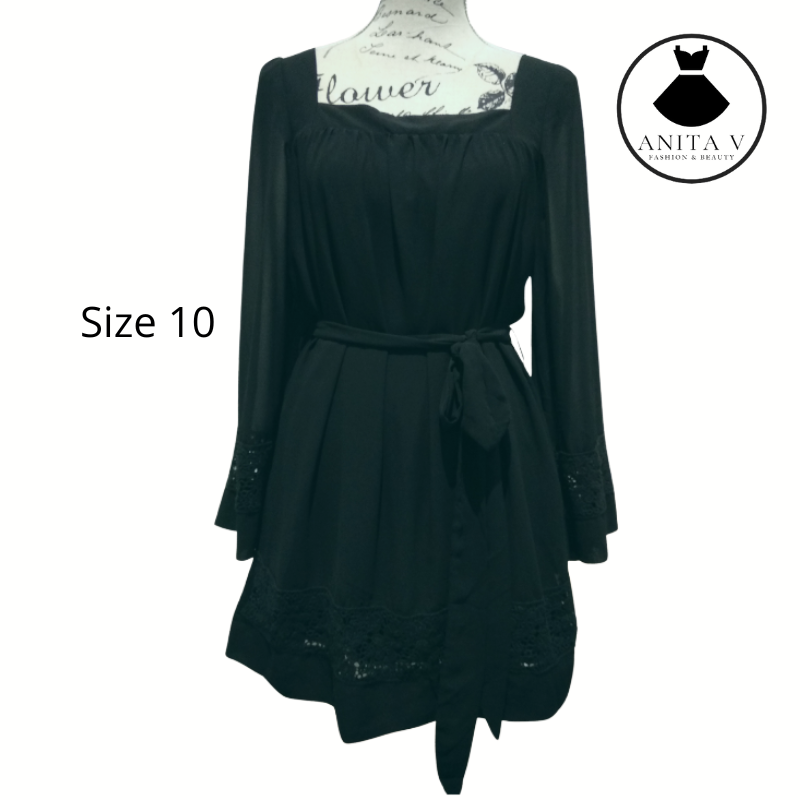 Black formal dresses, size 8/10,  rent $40