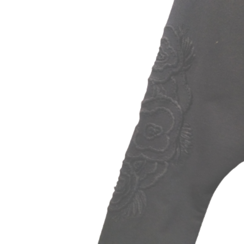 Karen Walker black dress, embroidered arm detail,  size 12
