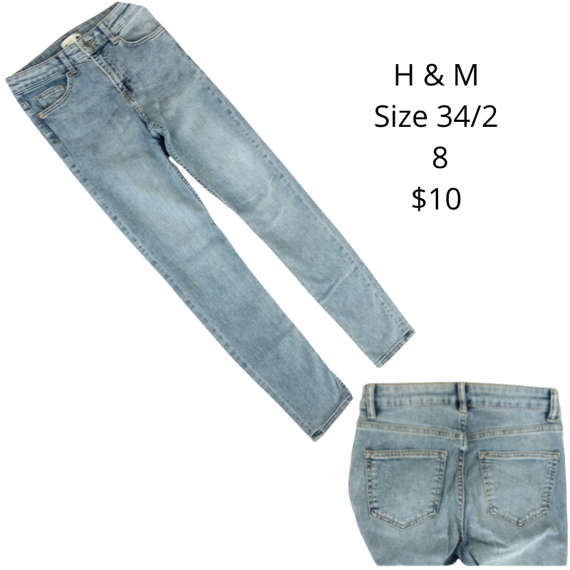 Size 8 jeans & pants, prices vary, $10-$55