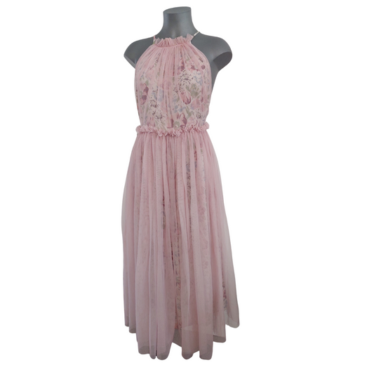ASOS pink tulle formal dress size 10/12