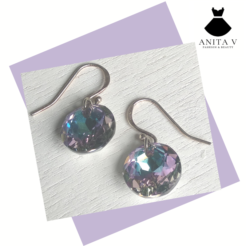 New Swarovski Crystal Earrings, choice of several, made to order